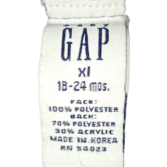 GAP Baby Girl Purple Faux Suede Sherpa Coat Jacket 18-24mo Double Breasted - Picture 5 of 7